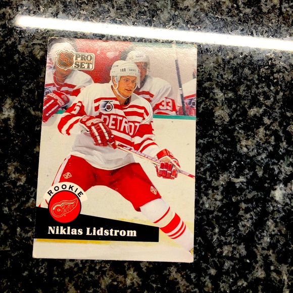 Nicklas Lidstrom Pro Set 1991 #531 Rookie Card!!! - Picture 1 of 2